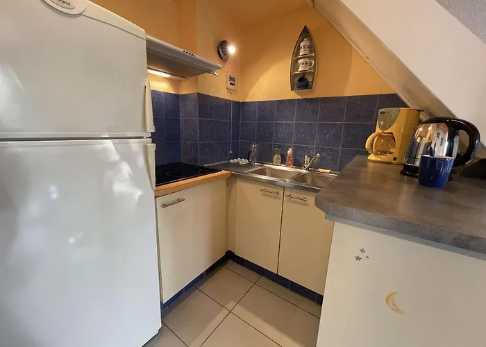 Studio Mezzanine 4 Pers, Plage à 50m, Parking Privé - FR-1-224C-591 Apartamento *