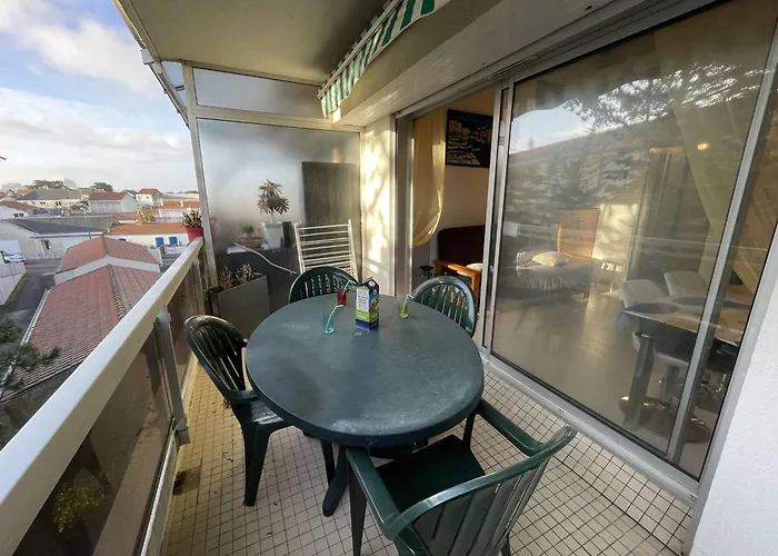 Studio Mezzanine 4 Pers, Plage à 50m, Parking Privé - FR-1-224C-591