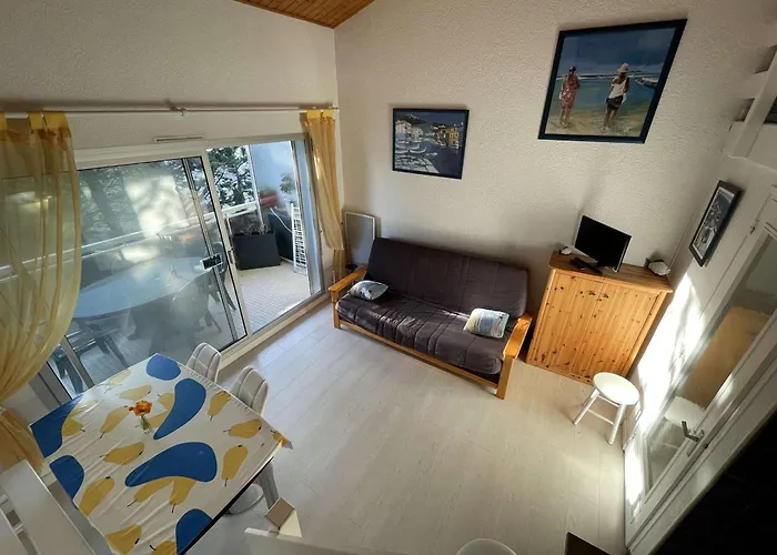 Apartamento Studio Mezzanine 4 Pers, Plage à 50m, Parking Privé - FR-1-224C-591 Saint-Jean-de-Monts